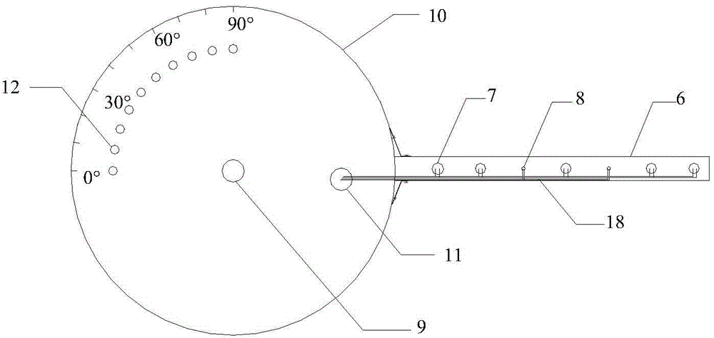 Experimental device for researching law of change in the motion and collision process of droplets