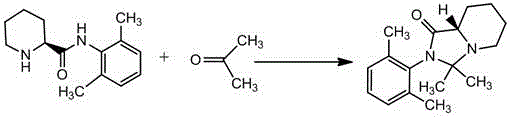 A kind of preparation method of ropivacaine hydrochloride impurity f