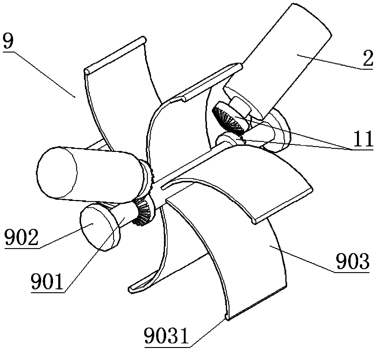 Automatic grading device for fruits and agricultural products