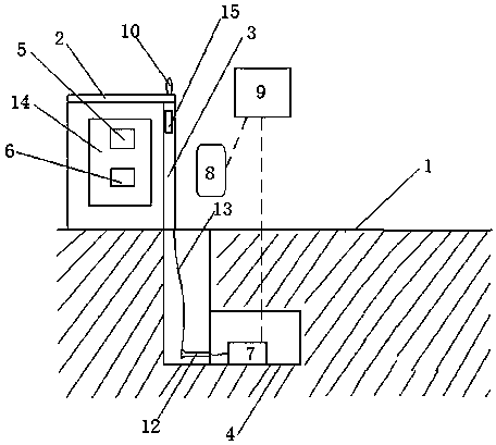 Decentralized surround type anti-counterfeit label based on dynamic two-dimensional bar code