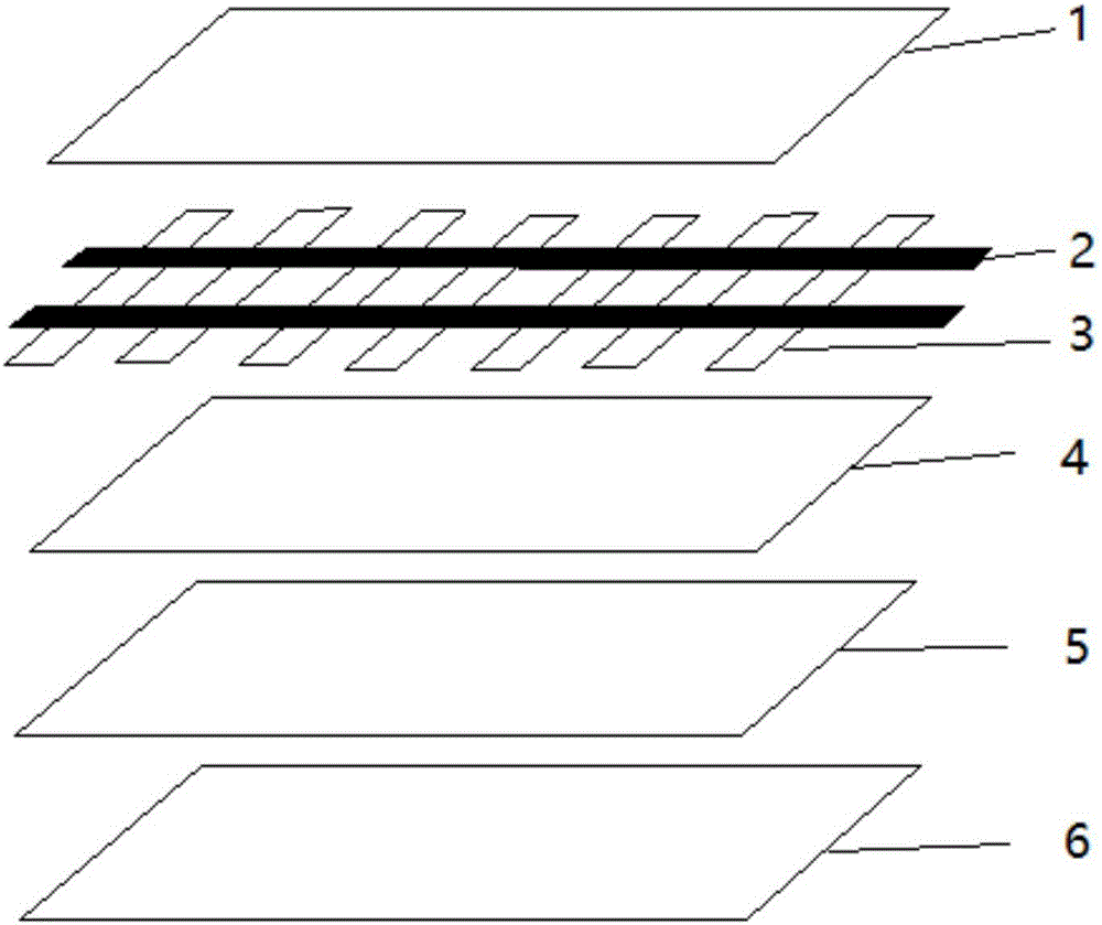 Graphene electroluminescence dot matrix display panel and manufacturing method thereof