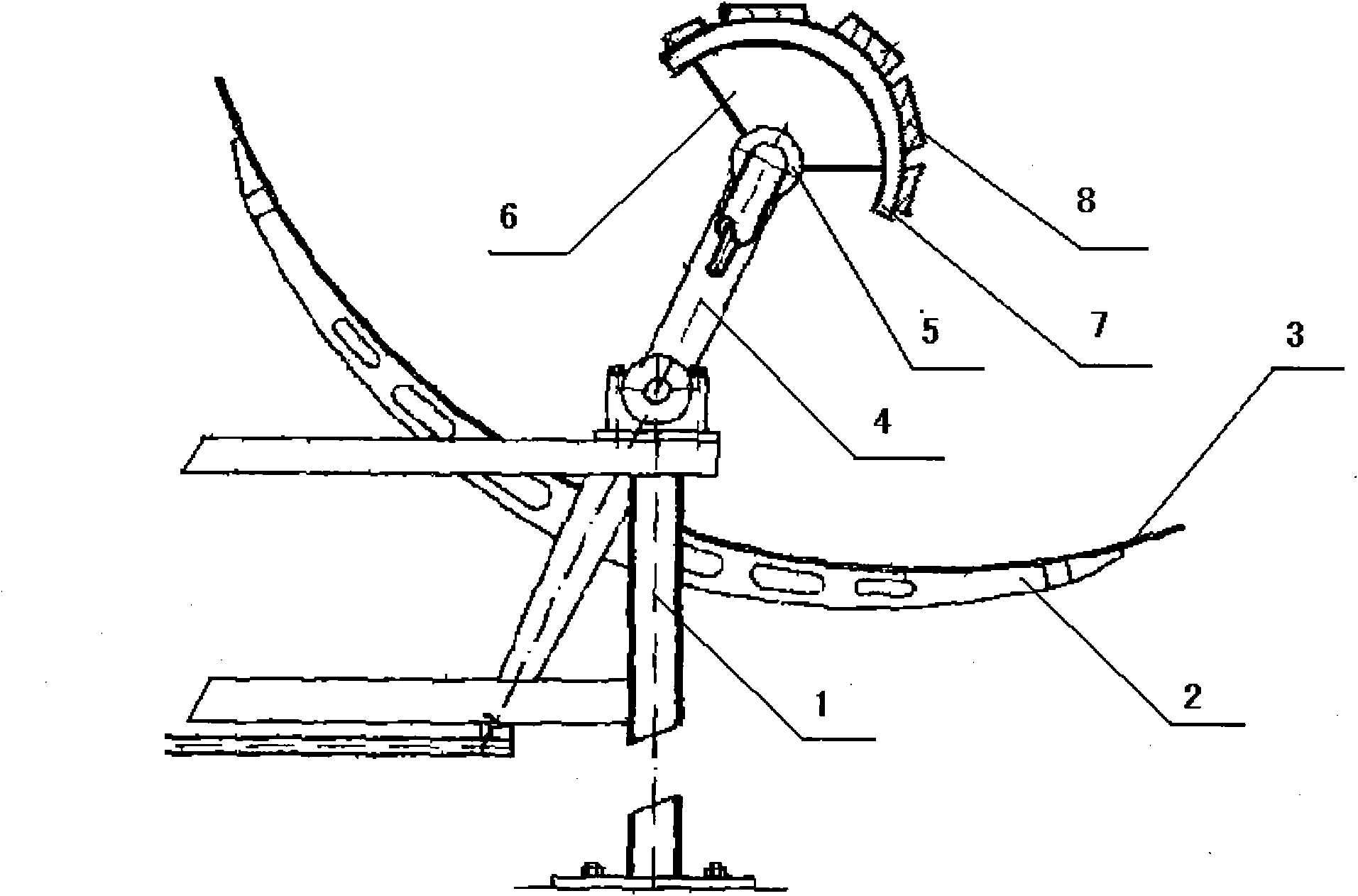 Controllable double-state reflection/condensation solar energy collection power generation device