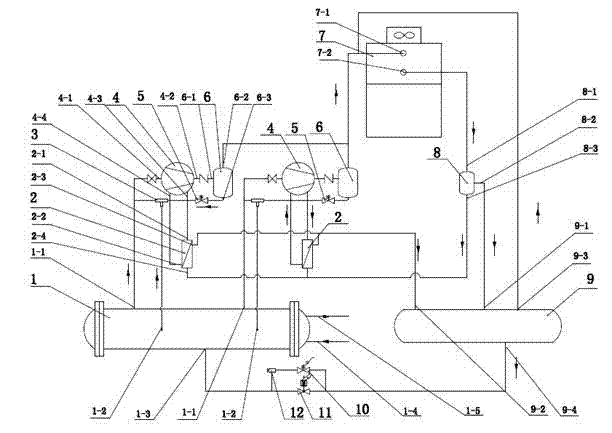 Low-temperature water cooling system