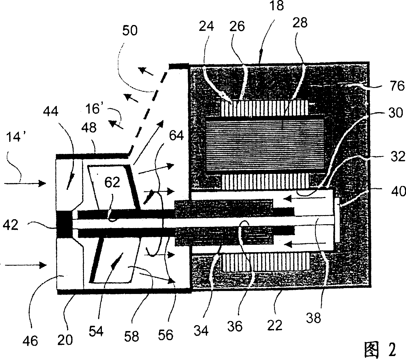 Synchronous motor, particularly for an aquarium pump