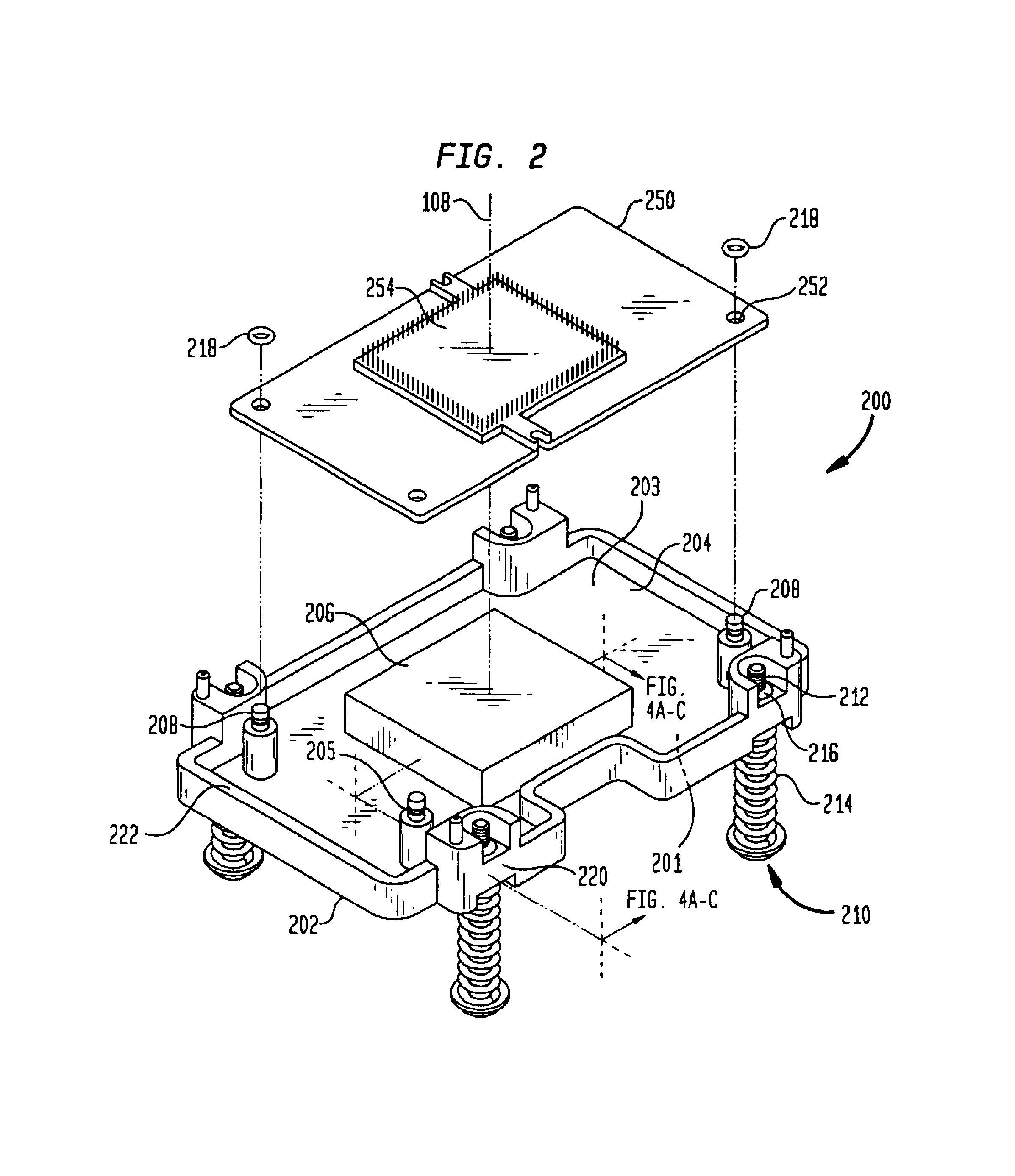 Attachment plate for directly mating circuit boards