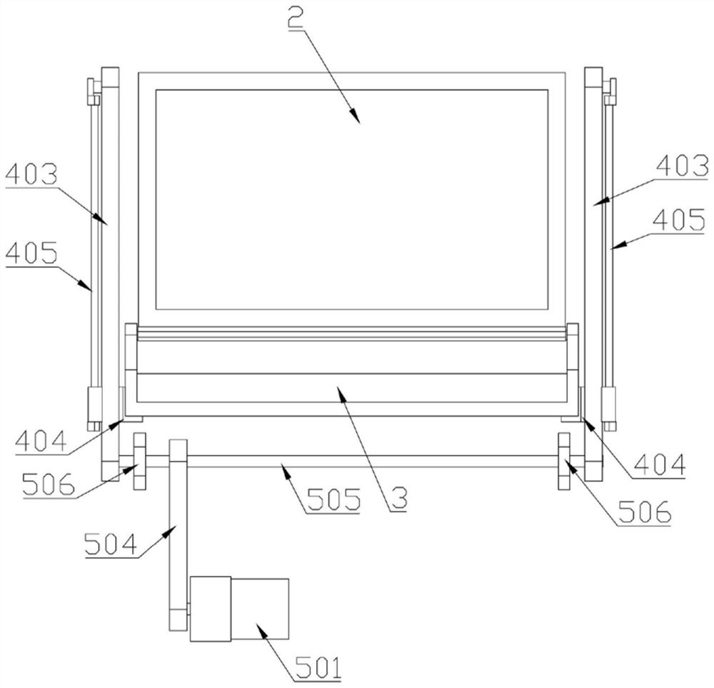 Self-cleaning intelligent terminal lifting all-in-one machine