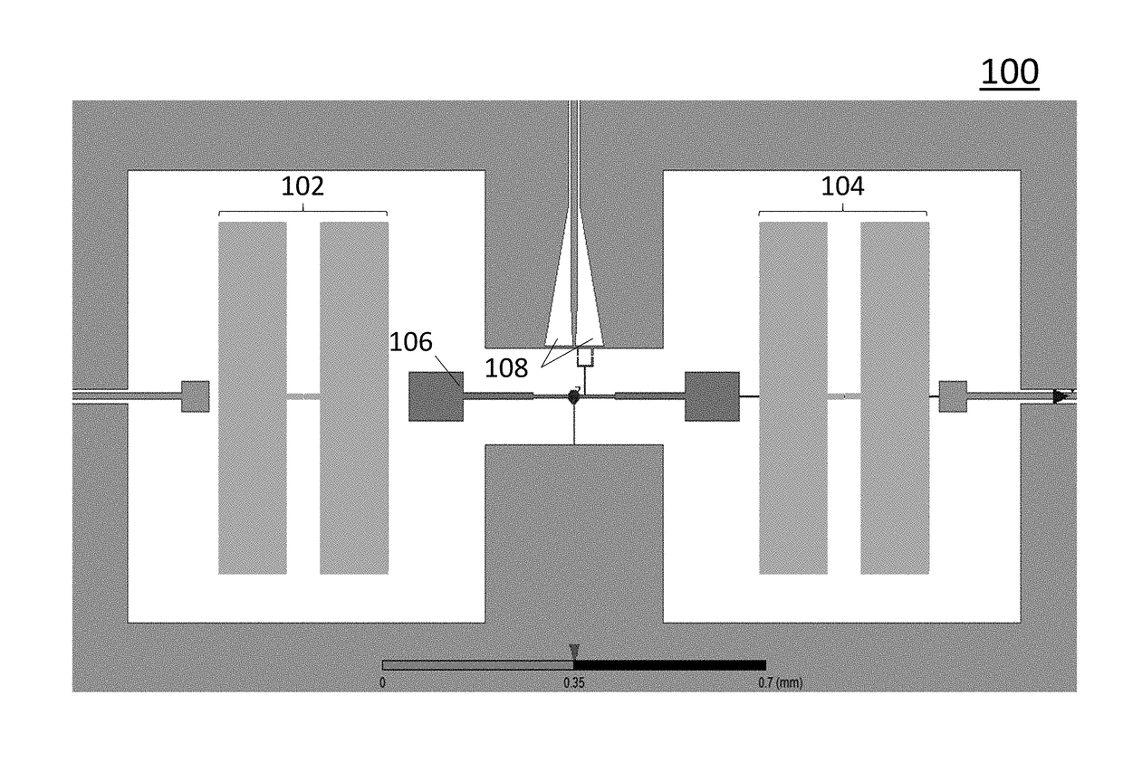 Multi-qubit tunable coupling architecture using fixed-frequency superconducting qubits