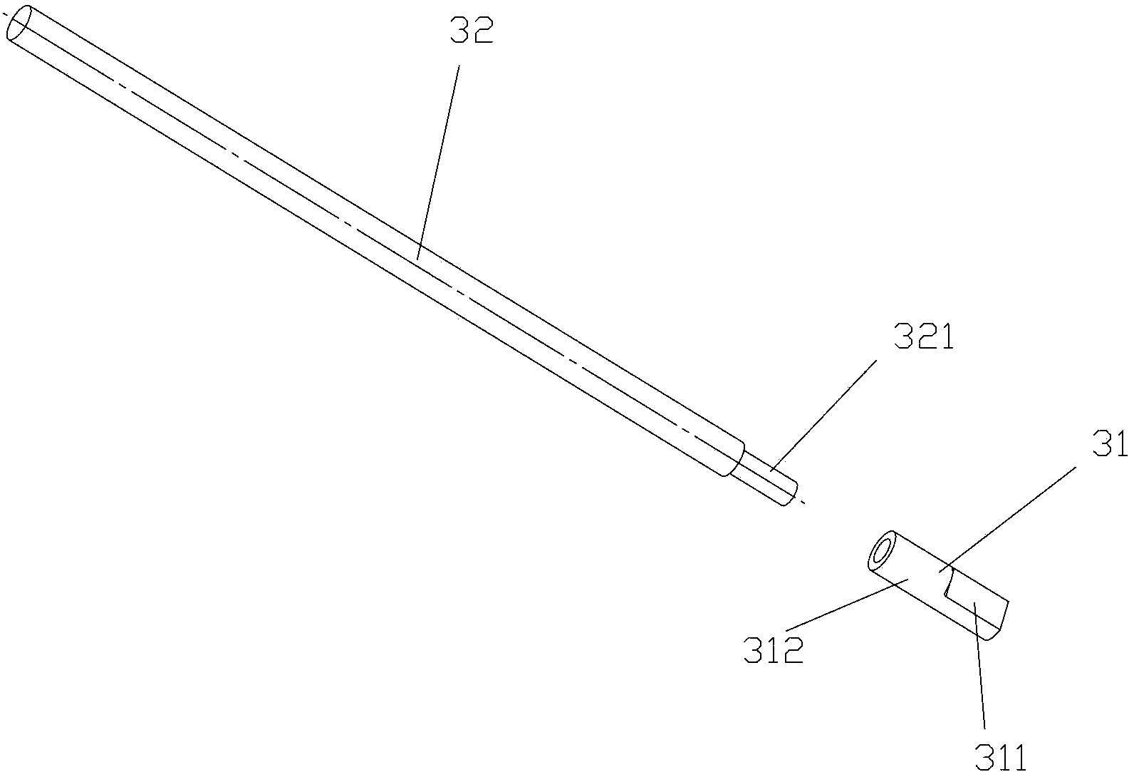 Pin-out structure of relay convenient for installation of complete machine