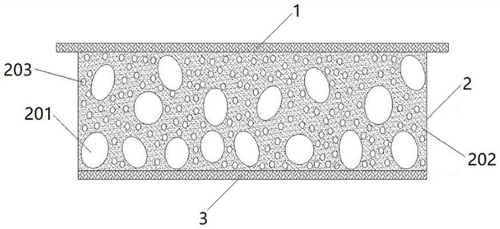 Rock burst roadway bottom plate buffering and damping structure and arrangement method thereof