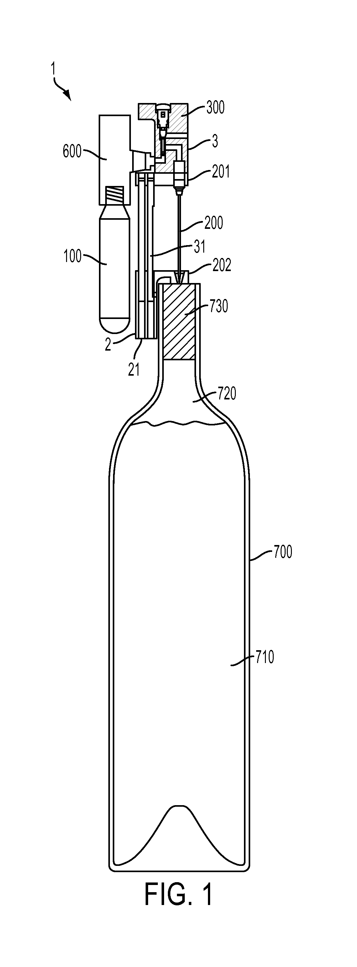 Method and apparatus for beverage extraction needle guiding