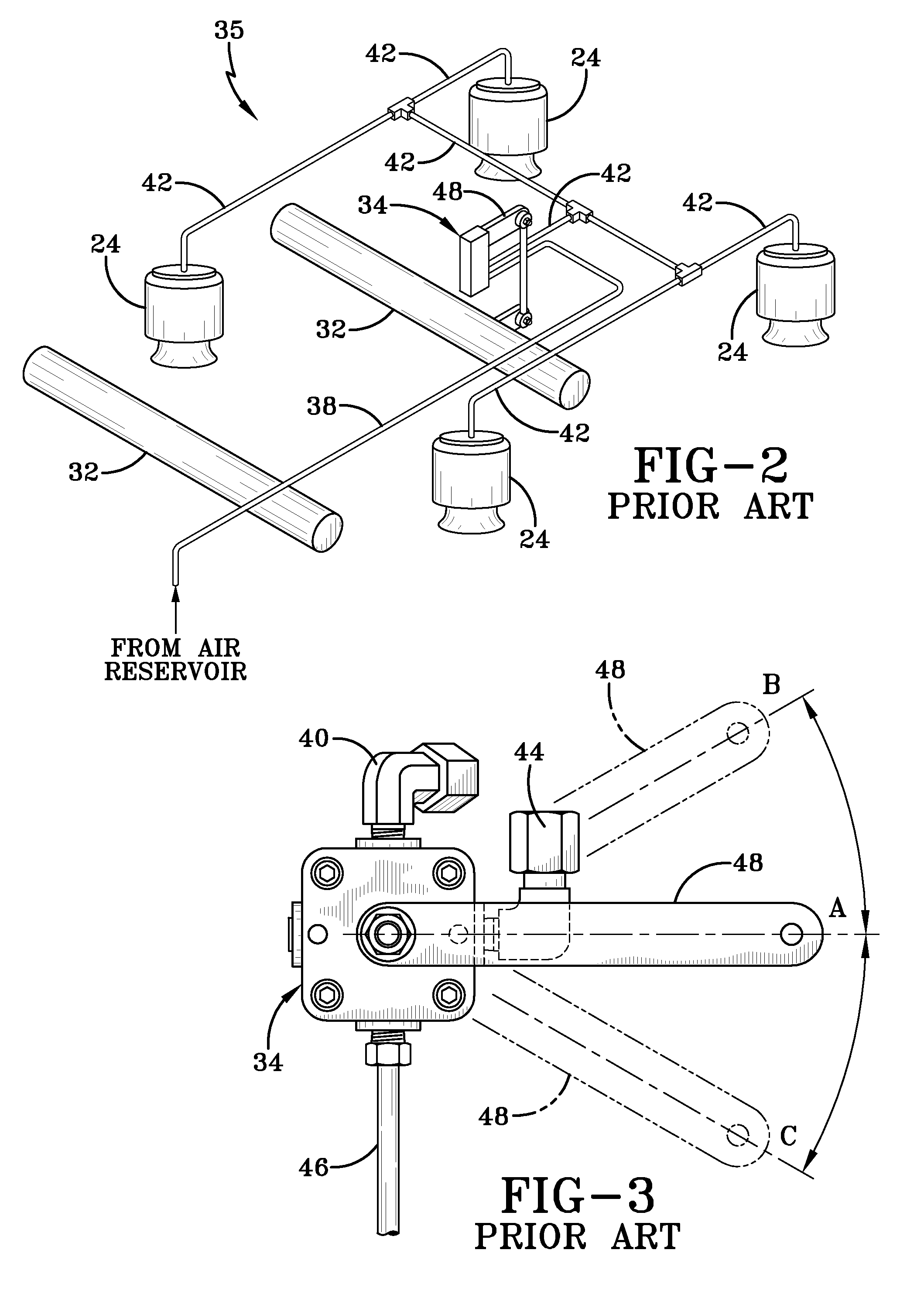 Multi-stage height control valve including position sensitive pilot signal and pressure boost for vehicle air springs