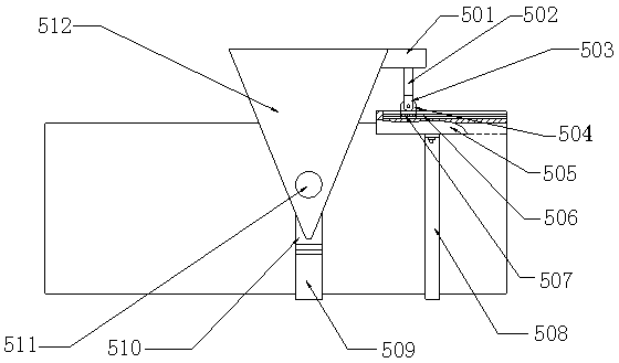 LED guide rail lamp rotating structure