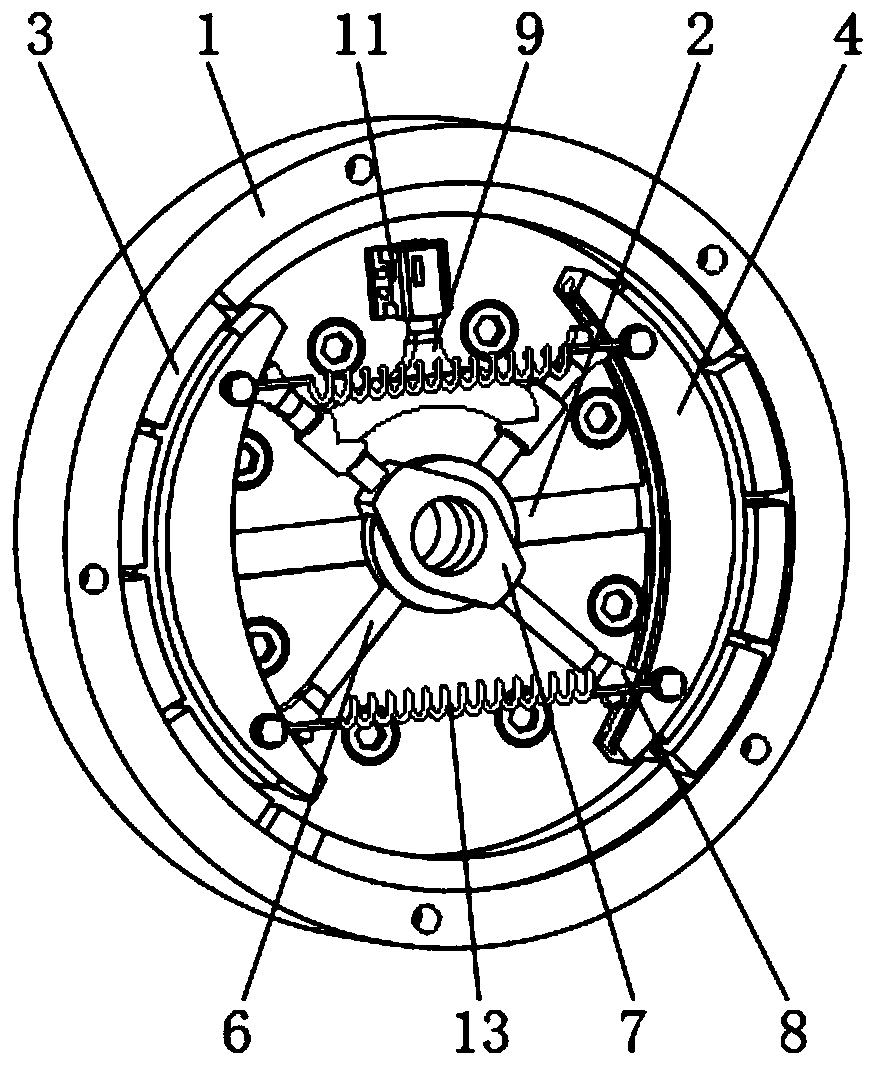 Bi-directional leading shoe type brake mechanism based on drum brake