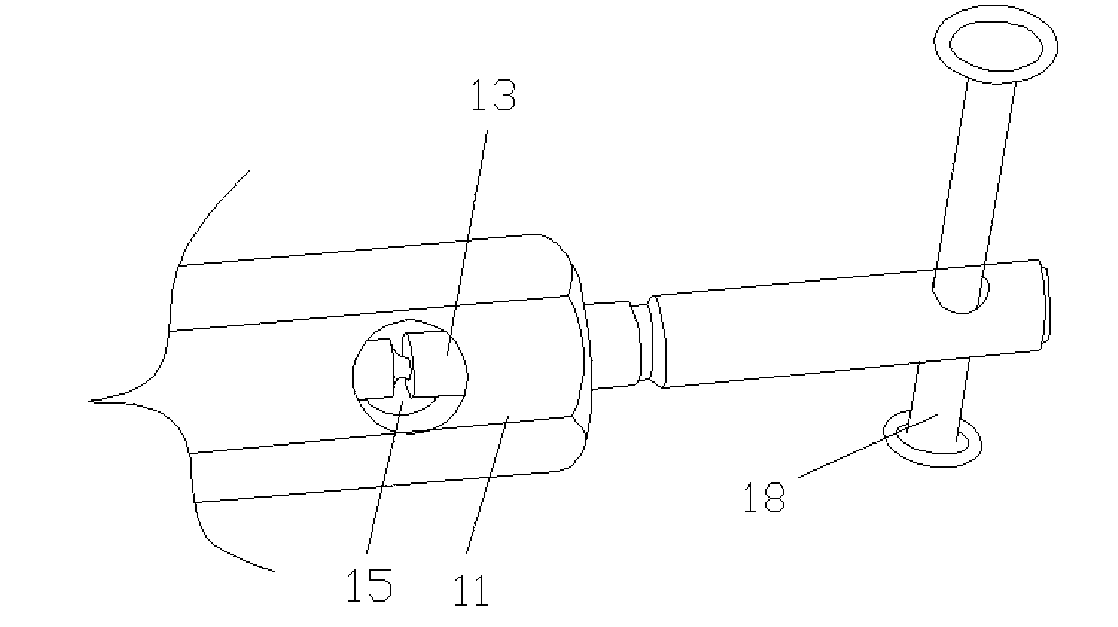 Withdrawal tool of oil injector needle valve