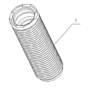 A copper-plastic composite pipe