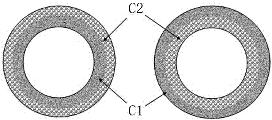 Phase conversion pouring preparation process and forming device for inorganic porous ceramic tubular membrane