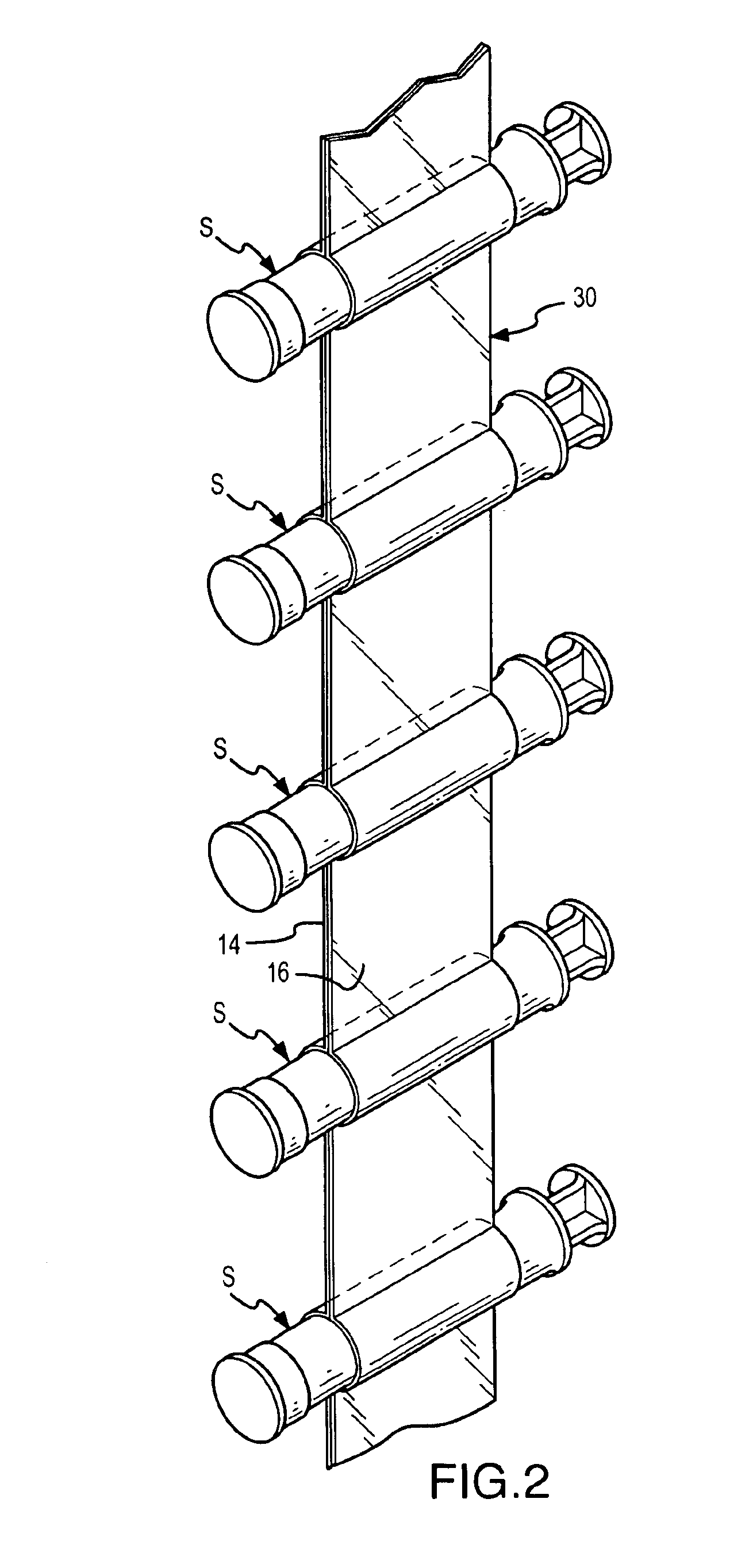 Method for handling syringe bodies