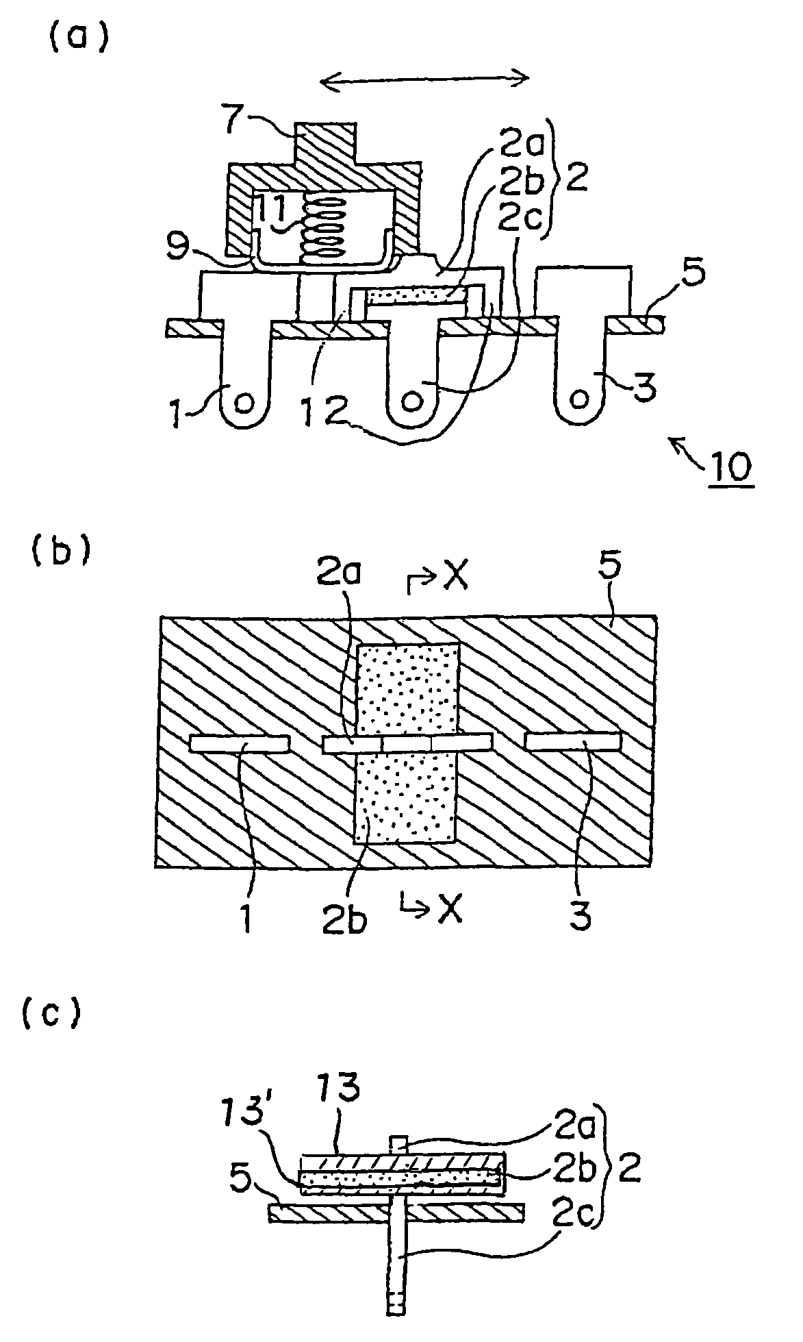 Switch and device using the switch