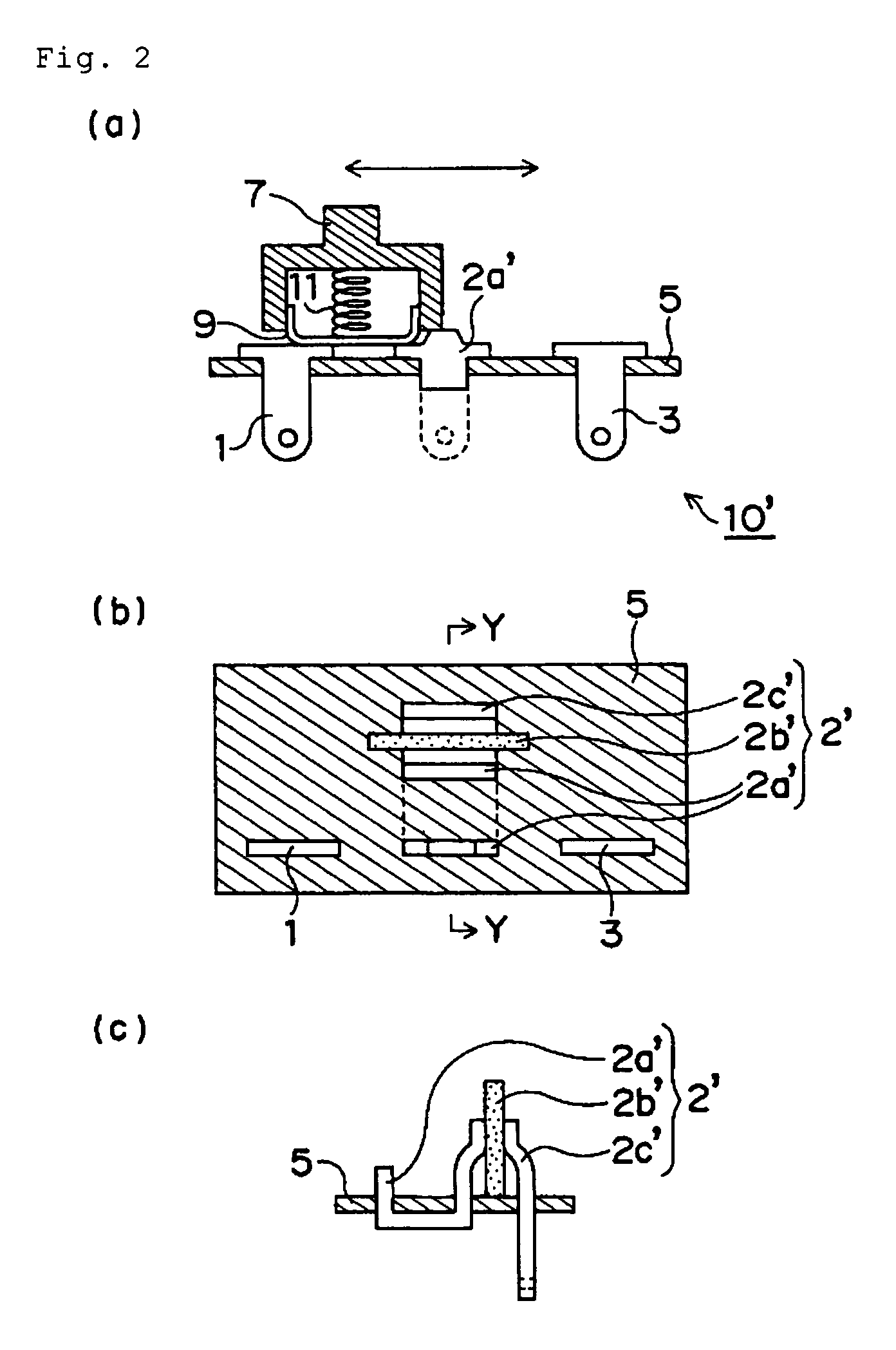 Switch and device using the switch