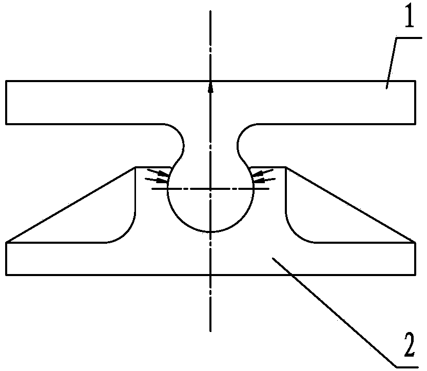 Cylindrical tension and compression support for transferring upper load to lower part or pier foundation