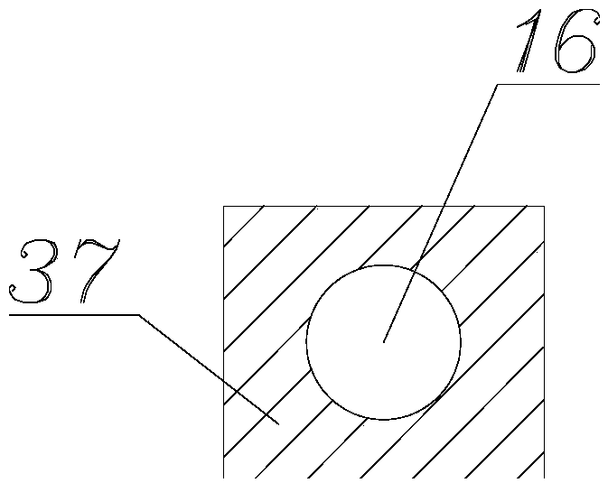 Fast height adjustment support for underground cable in mineral development