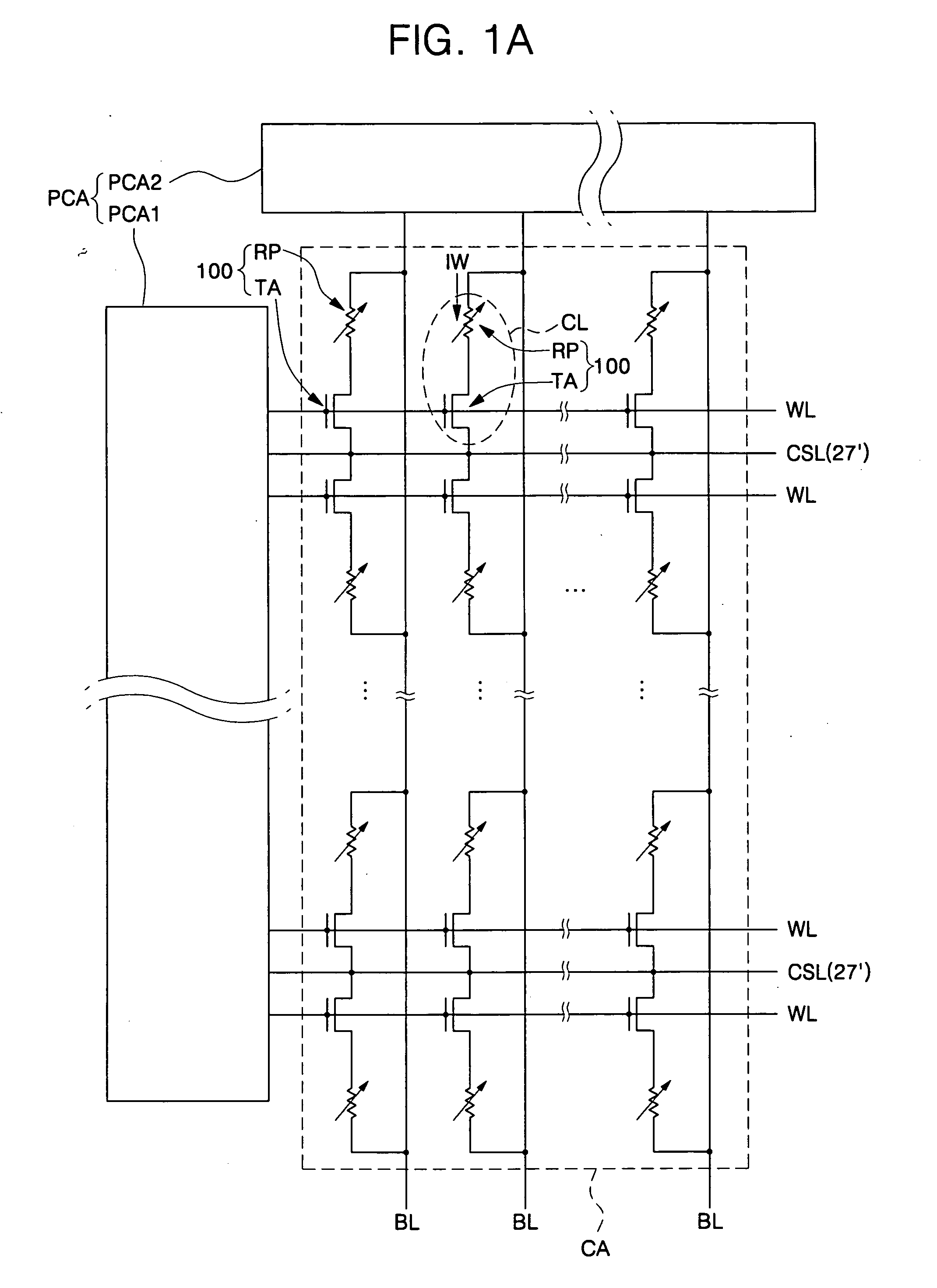 Semiconductor devices having phase change memory cells, electronic systems employing the same and methods of fabricating the same