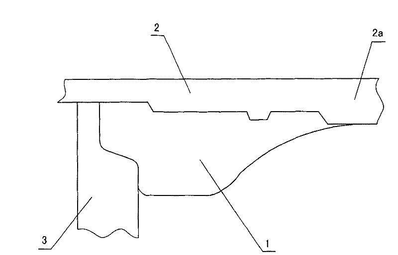 Hinge supporting seat of automobile collapsible roof board