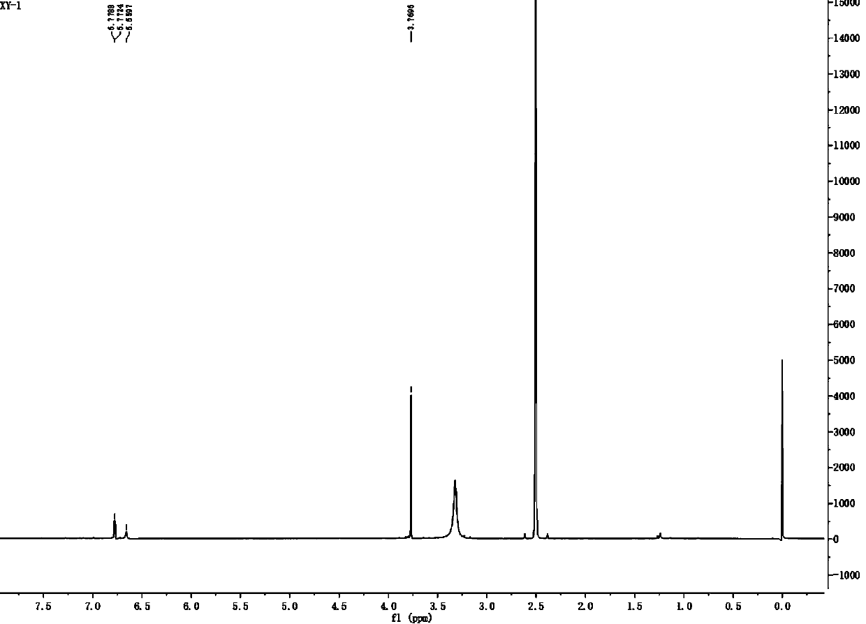 Pyrrole dicarboxylic acid compound in herba portulacae and extraction and separation method and application thereof