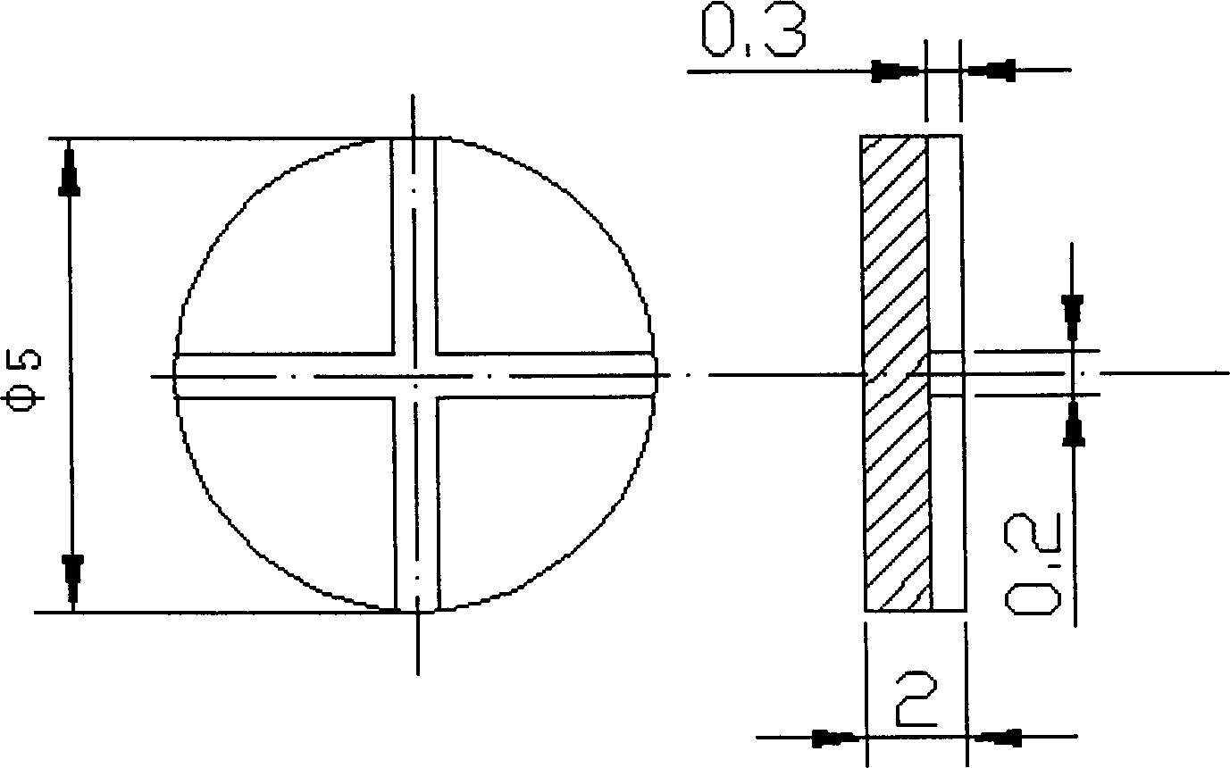 Six-axle acceleration sensor with dual E-shaped circular membranes and cross beam structure