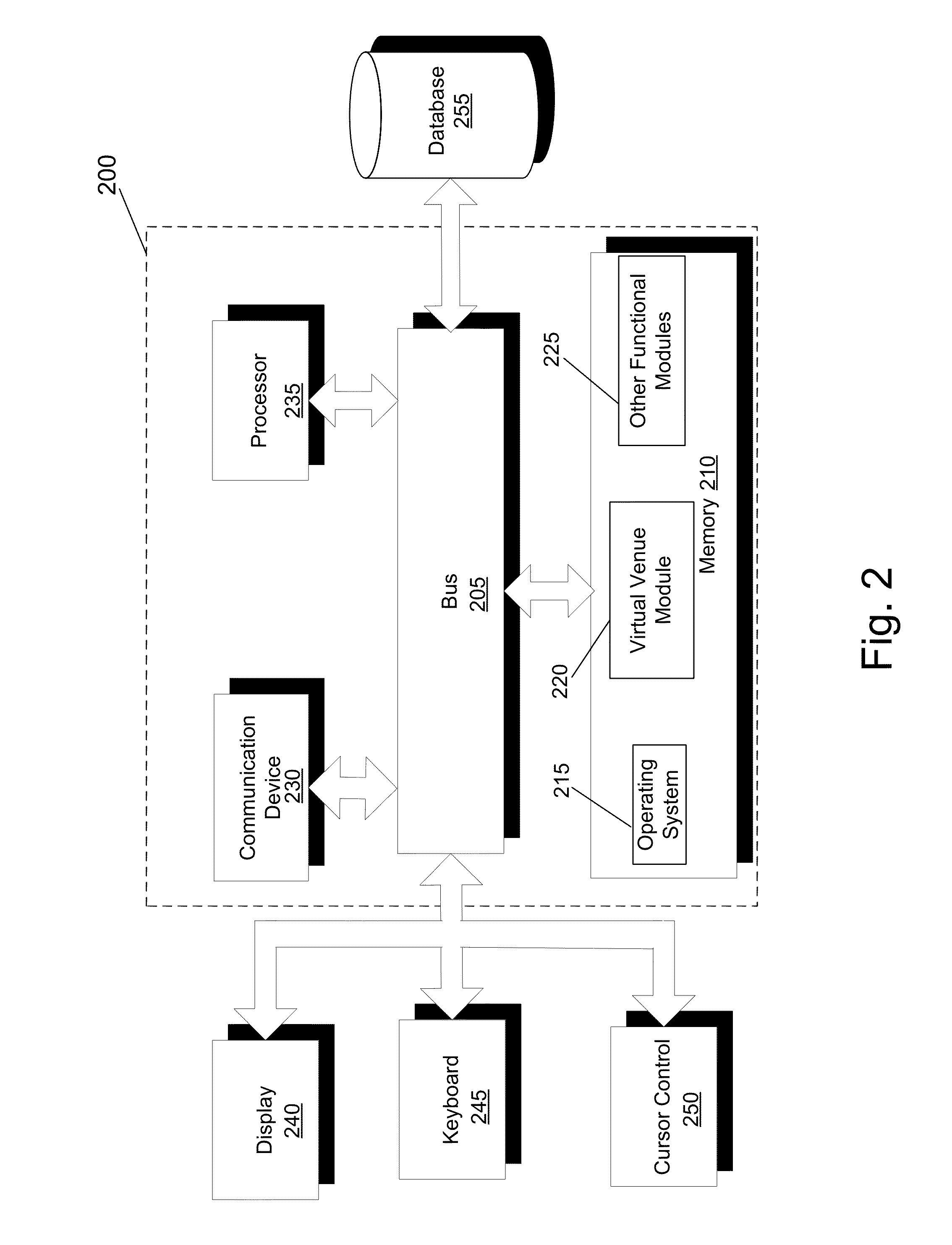 System and method for generating a virtual tour within a virtual environment