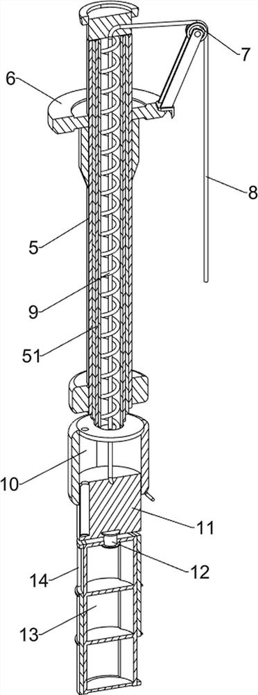 Layered quantitative sampling device for petroleum detection