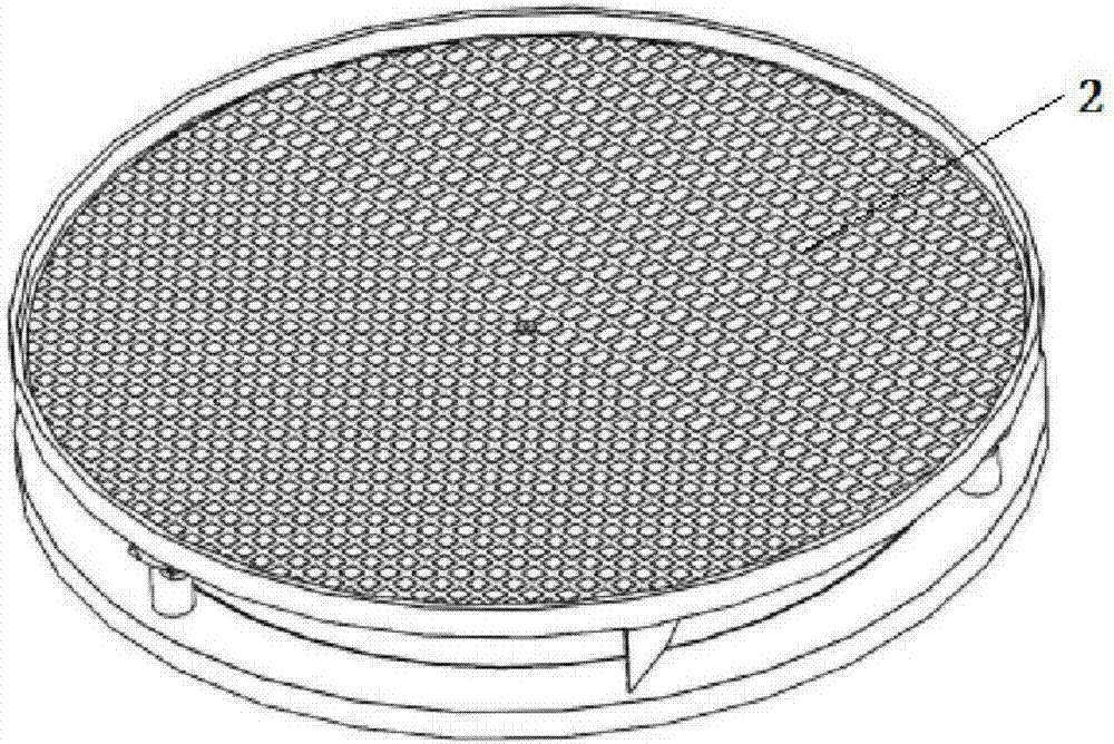 Giant magnetostictive supersonic vibration polishing device