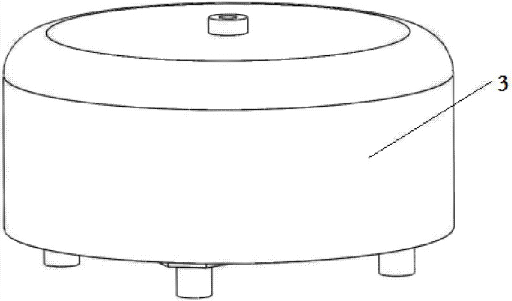 Giant magnetostictive supersonic vibration polishing device