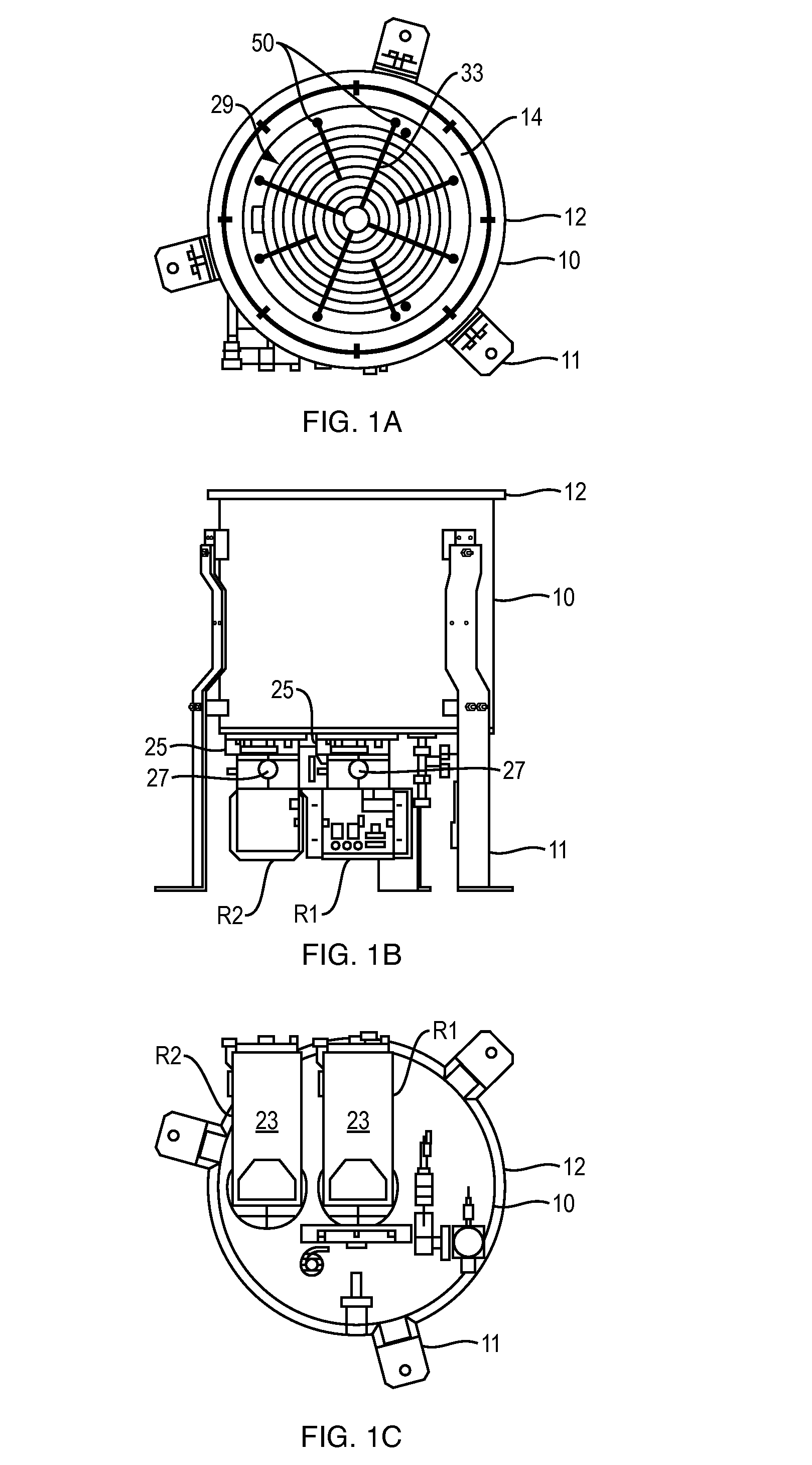 Multi-refrigerator high speed cryopump