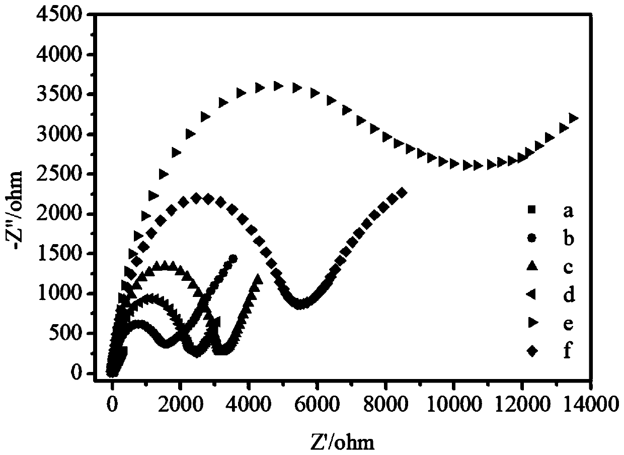 Method for detecting miRNA-21 through carboxylated graphene oxide modified electrodes