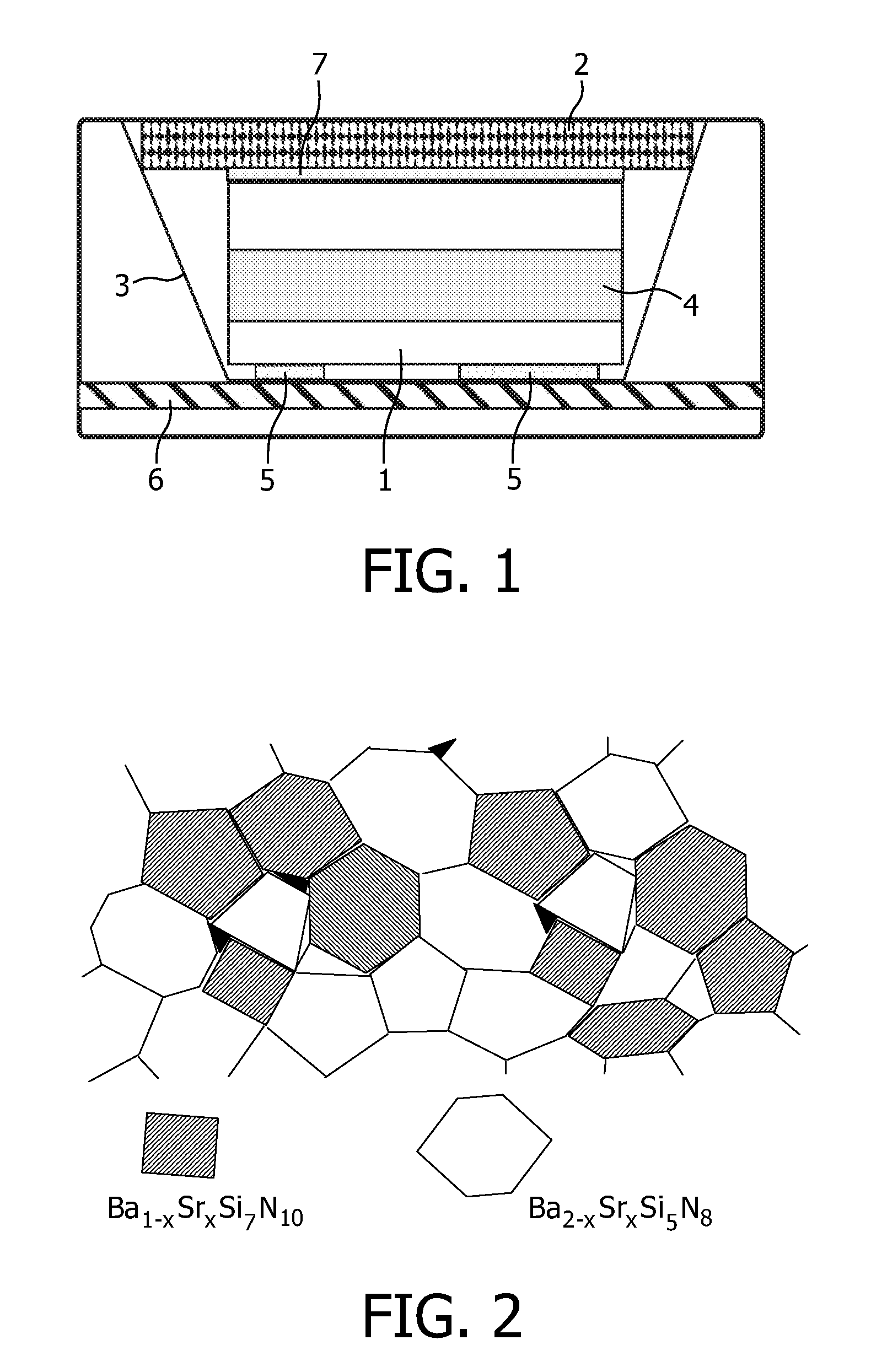 Illumination system comprising composite monolithic ceramic luminescence converter