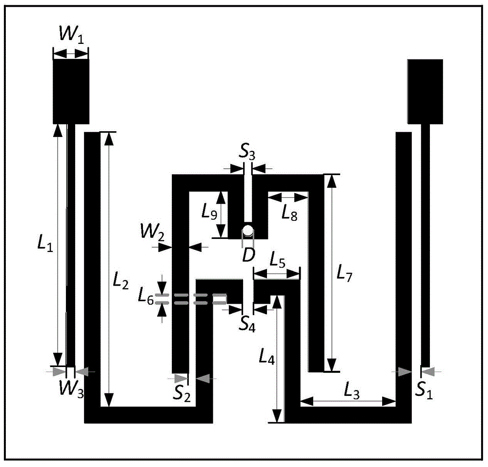 Planar CQ (Cascade Quadruplet) band-pass filter