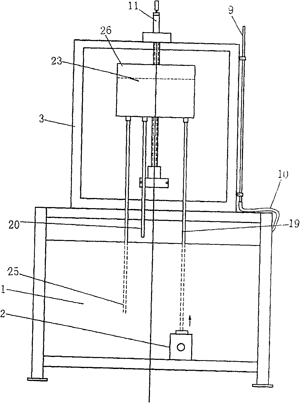 Pumping simulator for completely penetrating well under water