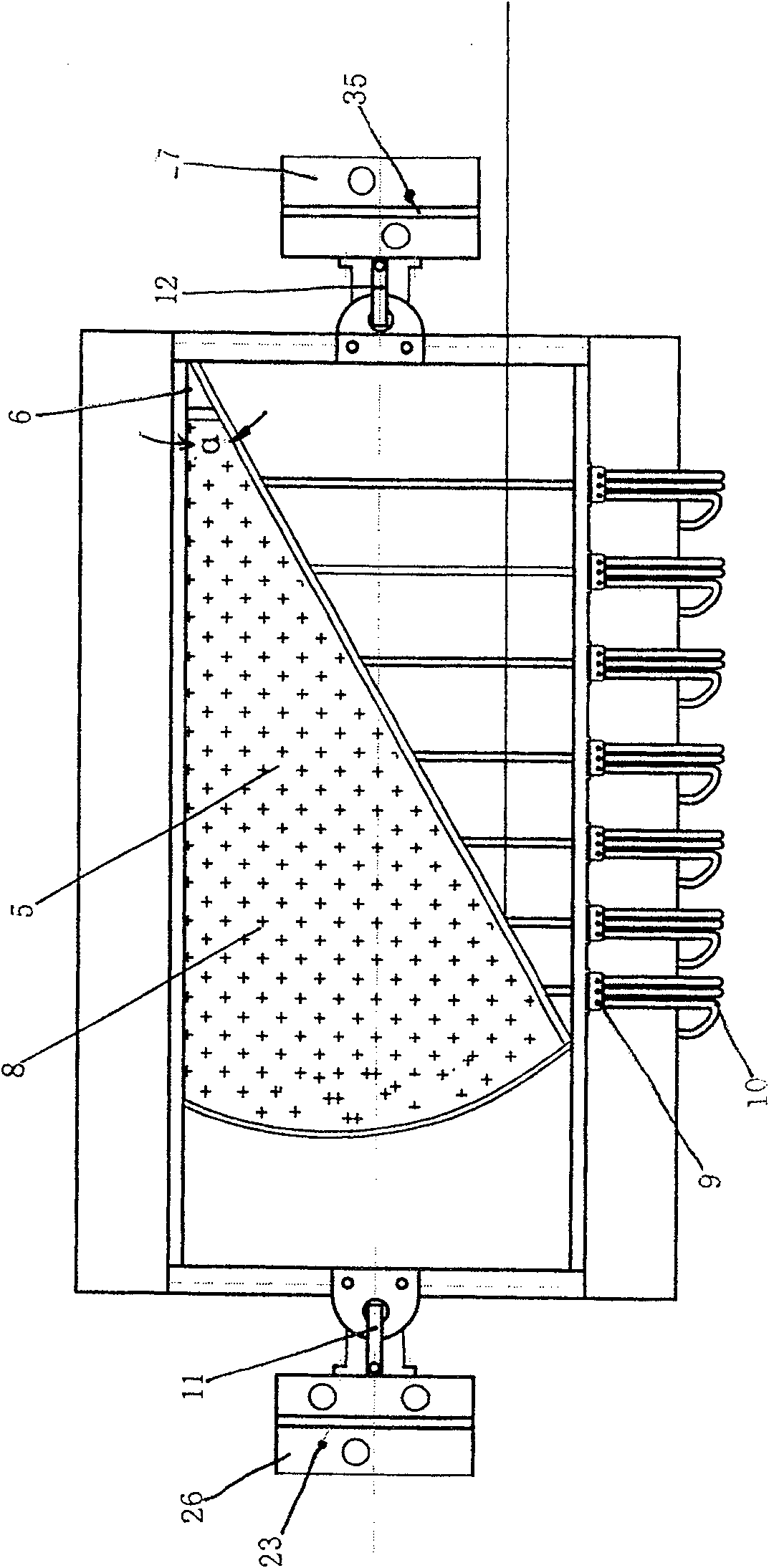 Pumping simulator for completely penetrating well under water