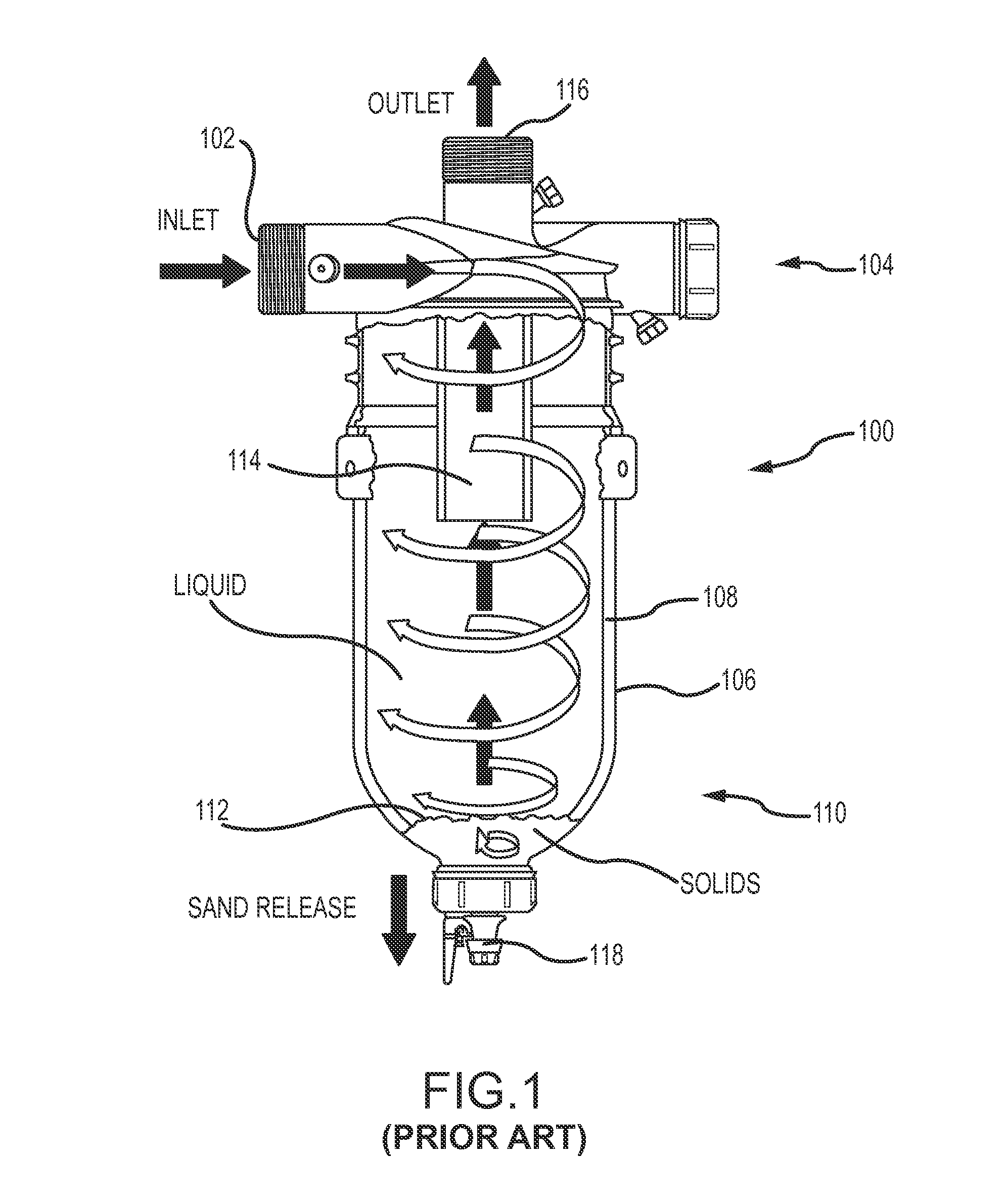 Sand separator interface detection