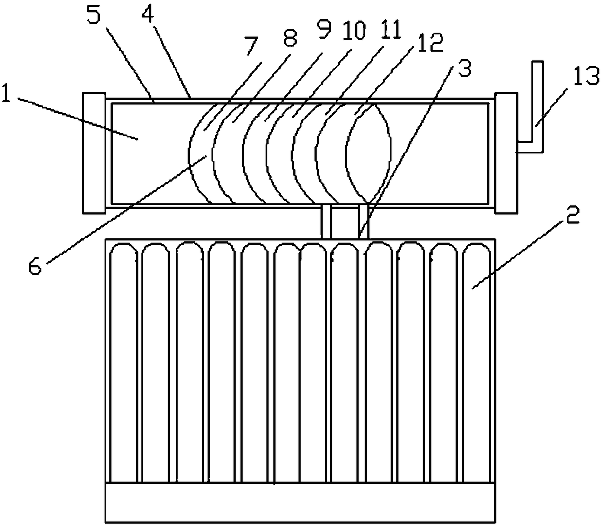 Novel solar water heater