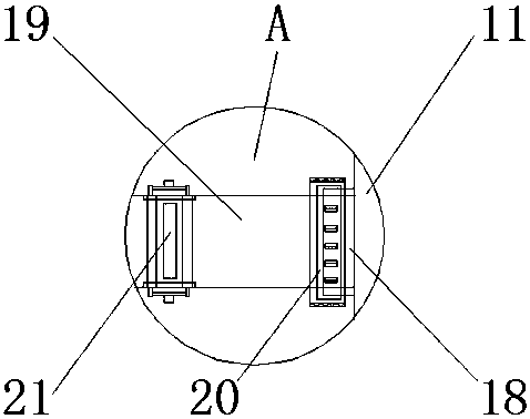 Revolving member static balancing device of hydroelectric generating set