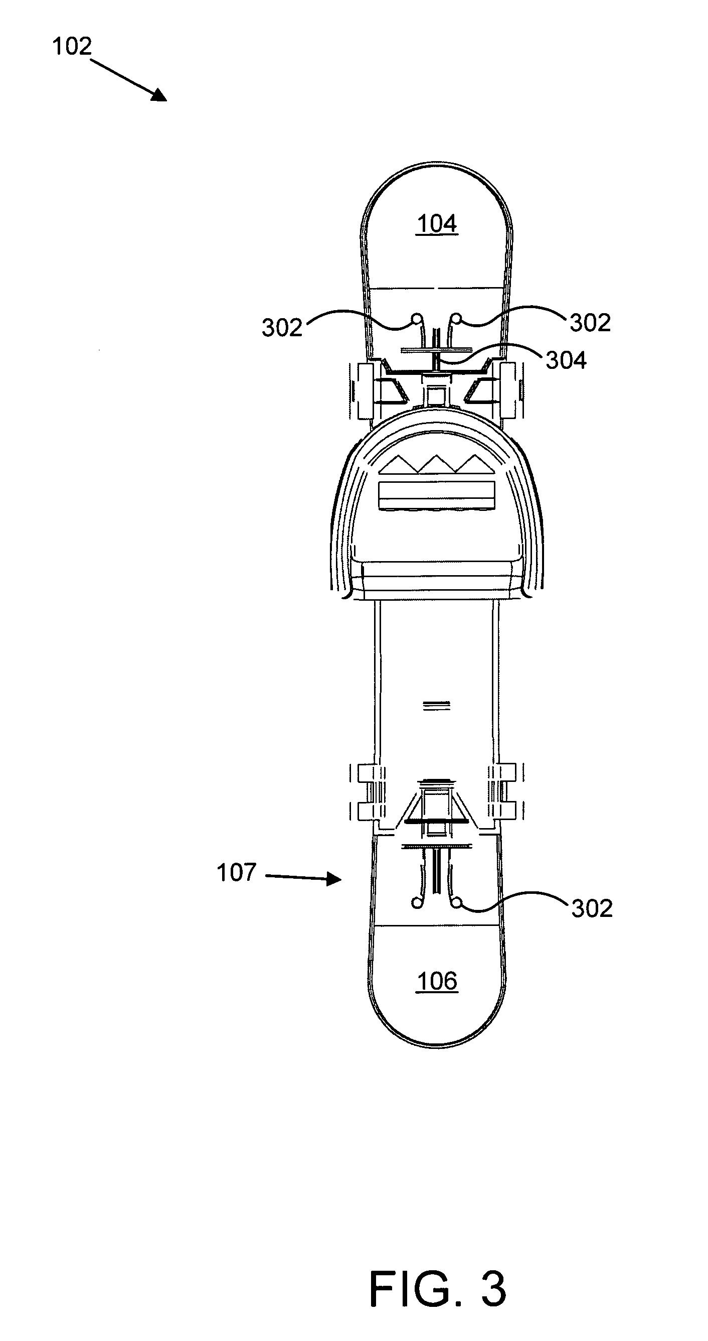 Configurable snowshoe and ski device