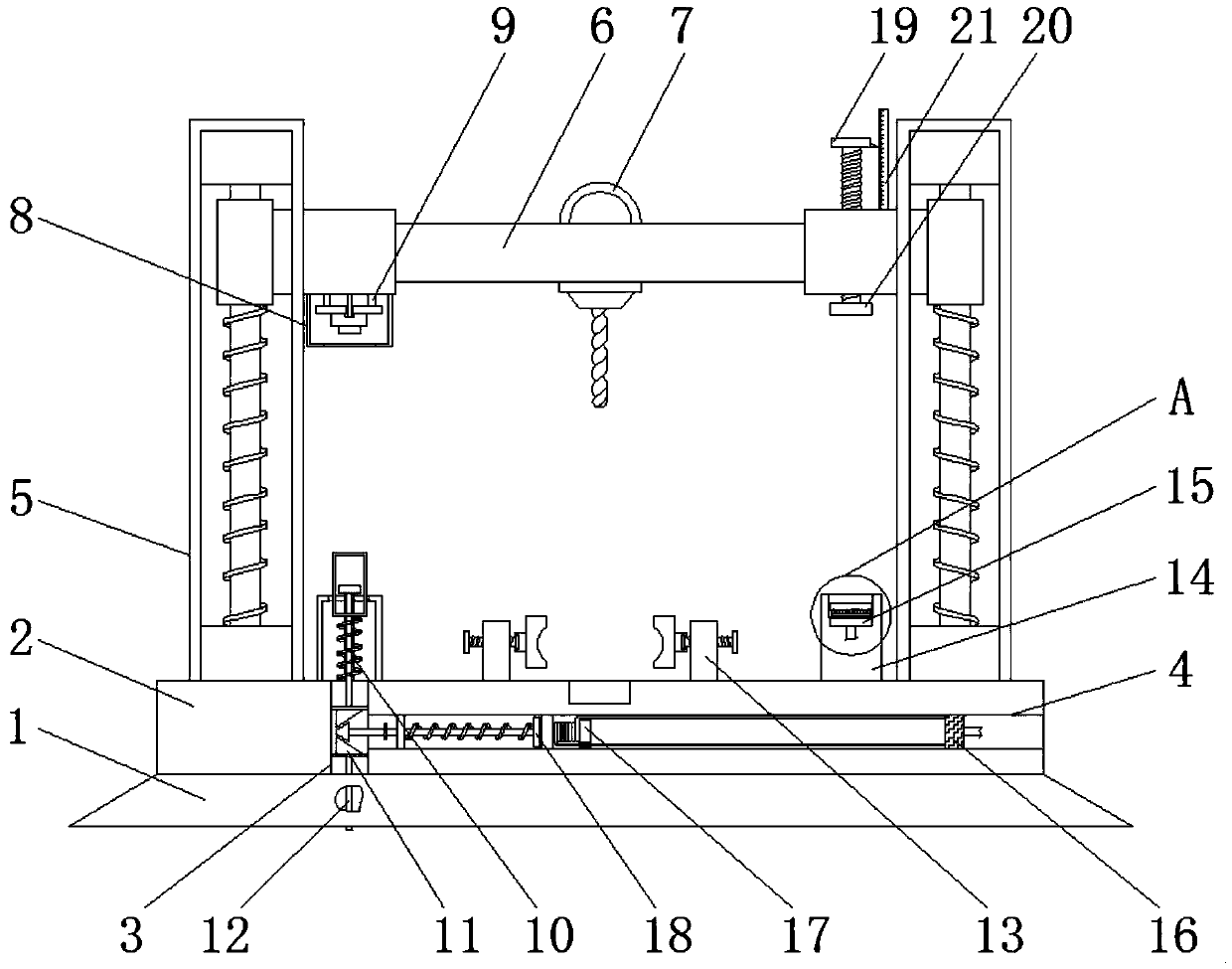 Intelligent drilling equipment for wood processing and manufacturing