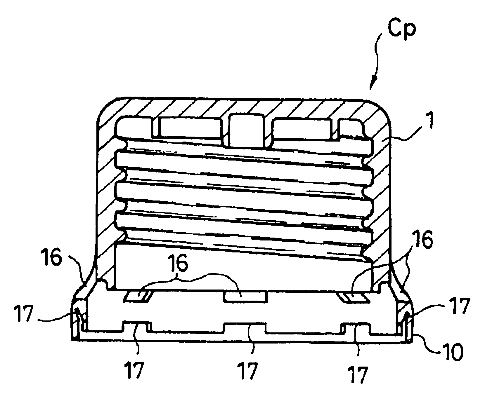 Cap for container