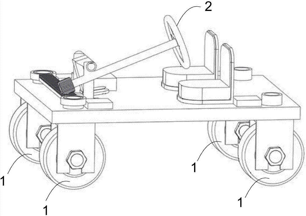 Distributed-driven electric automobile and control method thereof