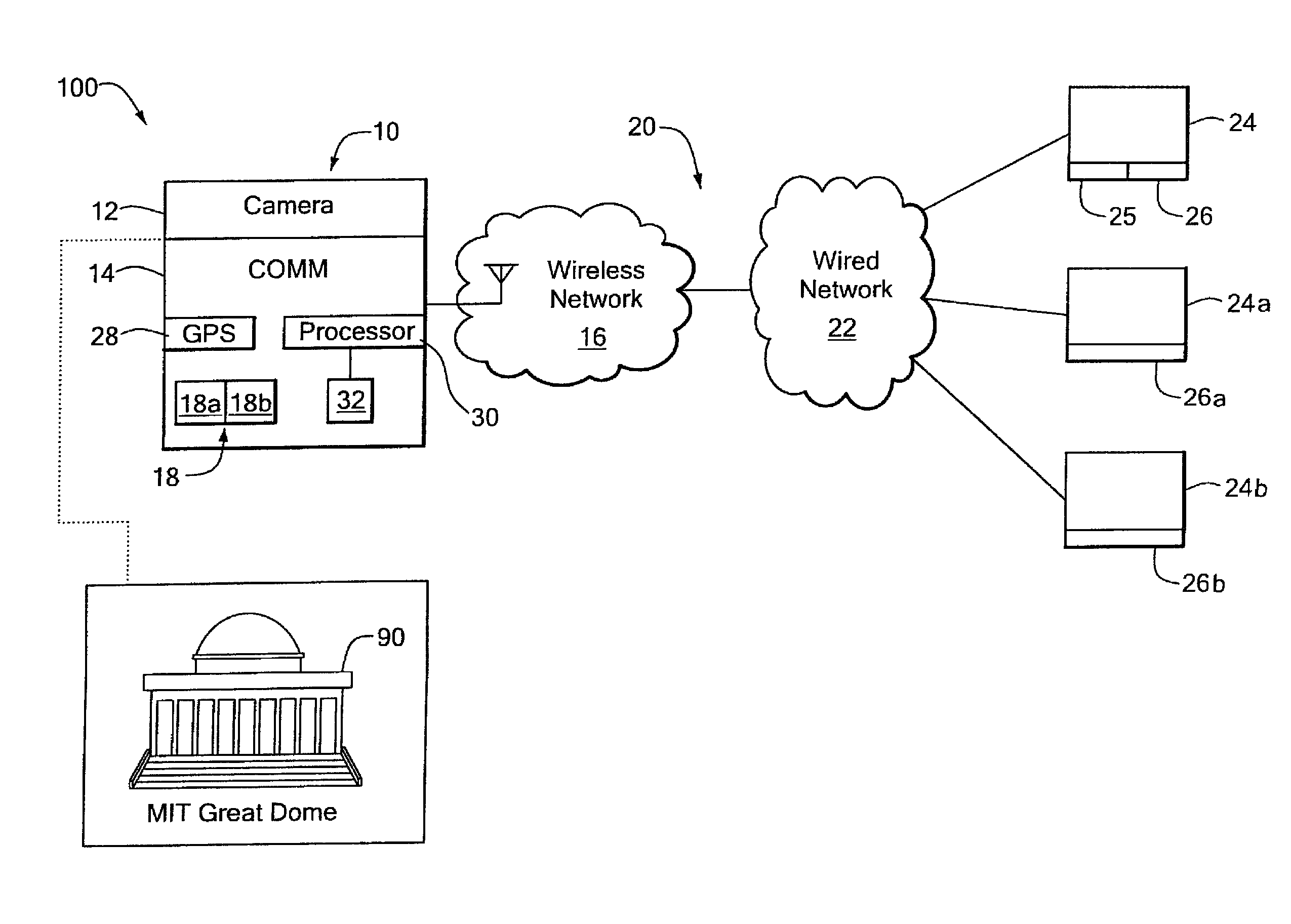 Photo-based mobile deixis system and related techniques