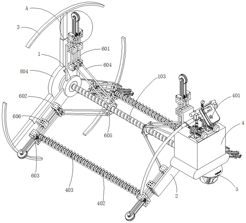 Power transmission line inspection device