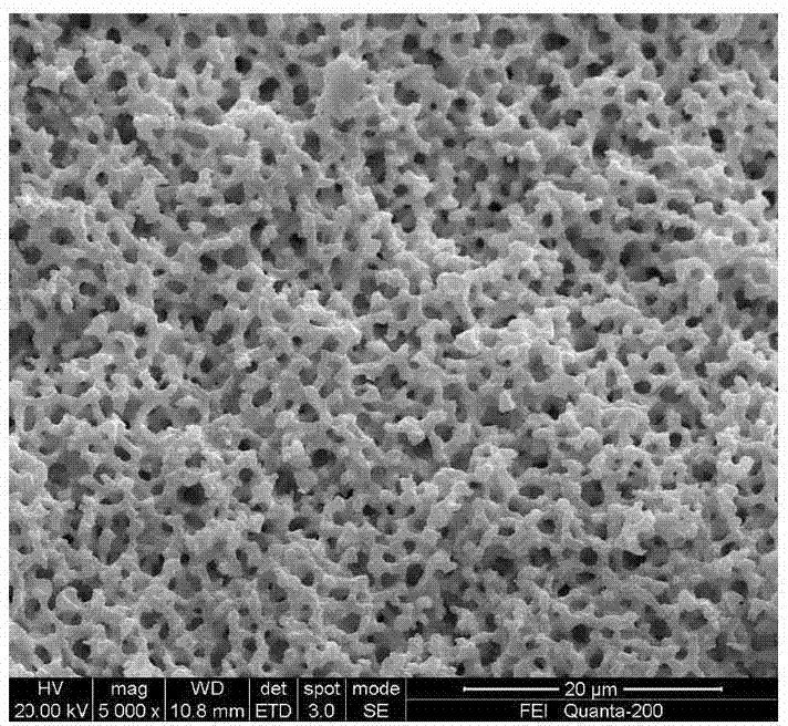 Hierarchic porous La2Zr2O7 ceramic and preparation method thereof