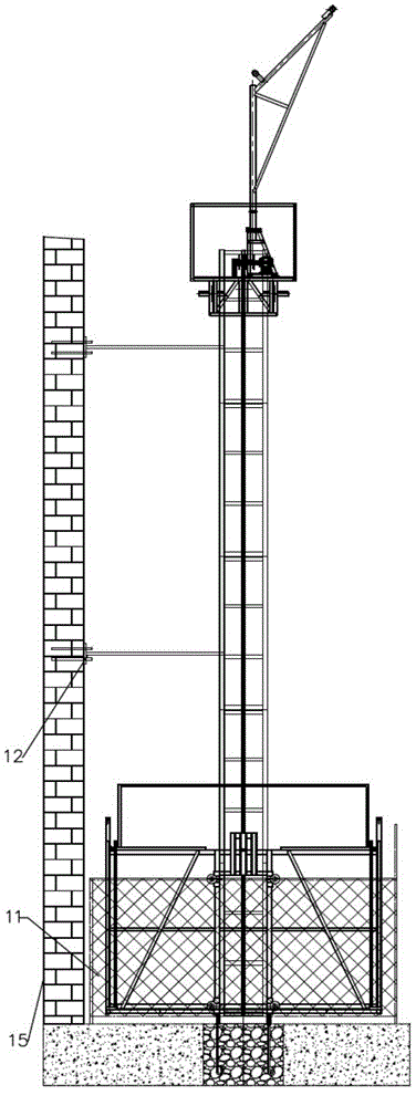 Rapid material hoister used for large-scale construction